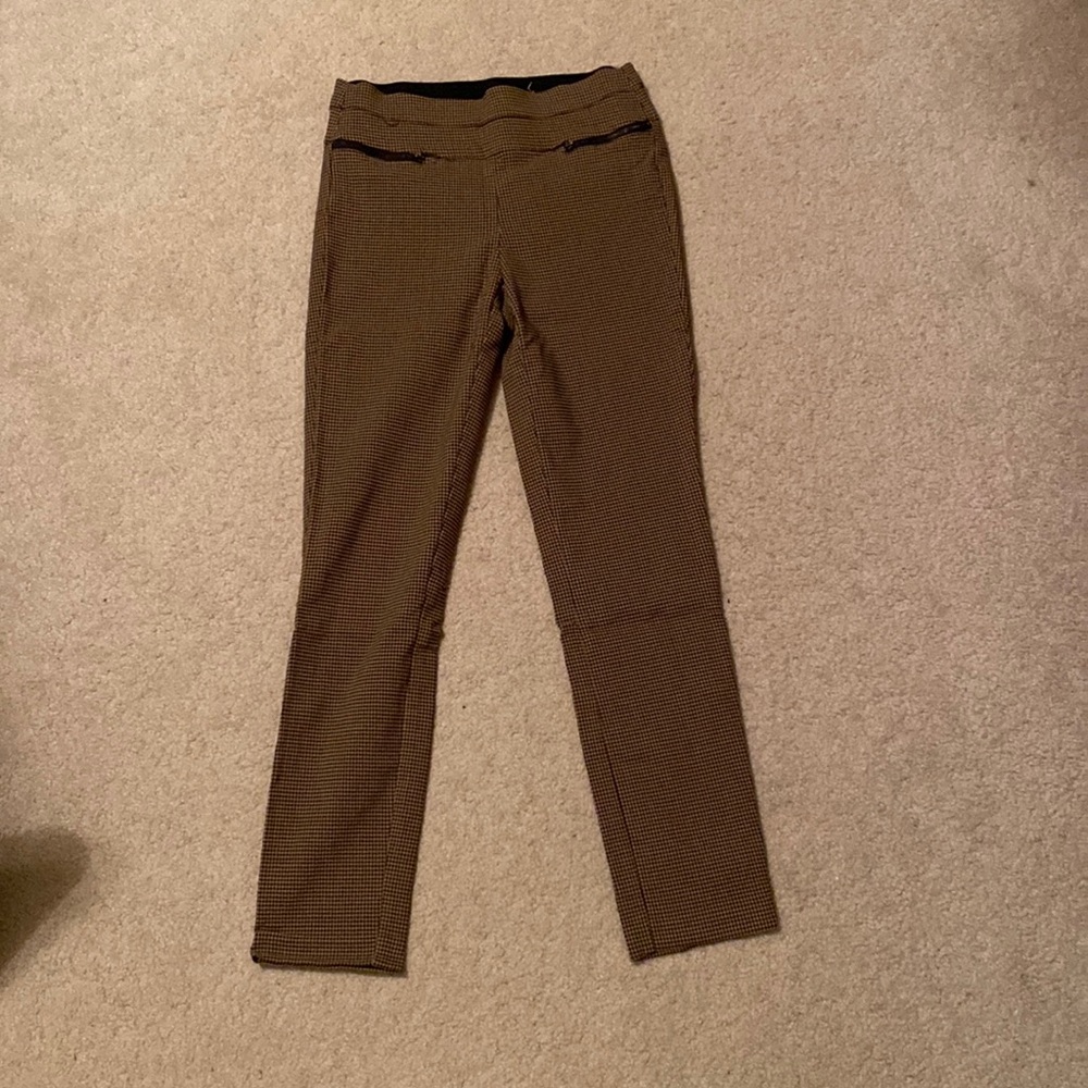 Patterned dress pants